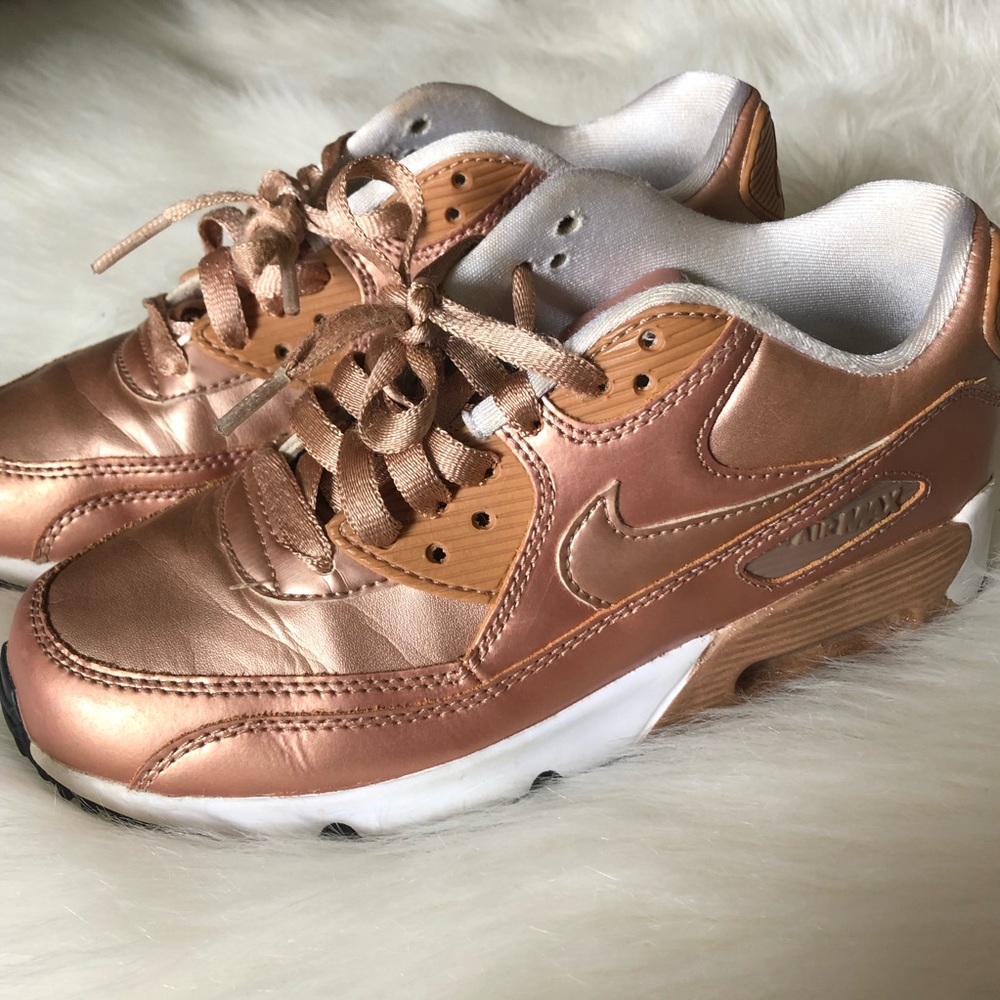 Nike Rose Gold AirMax Shoes